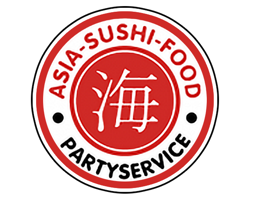 Asia Sushi Food logo.
